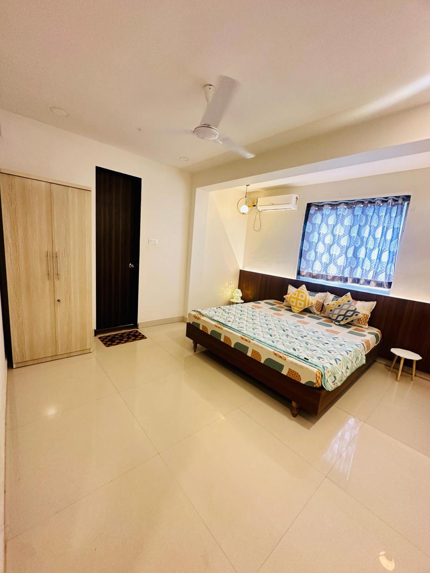 Goa Junction - Spacious 1Bhk Apartments In Vagator With Pool Access Ngoại thất bức ảnh